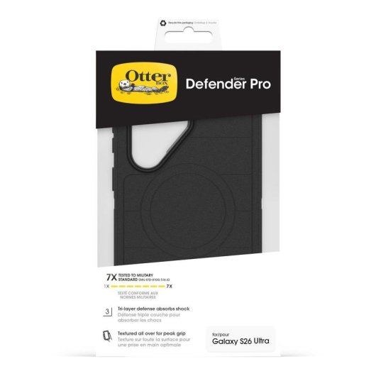 Funda para móvil OtterBox Defender Pro Magnets Silicone Preta para Galaxy S26 Ultra