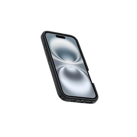 Funda para móvil OtterBox Symmetry Cover Policarbonato Negro para iPhone 16
