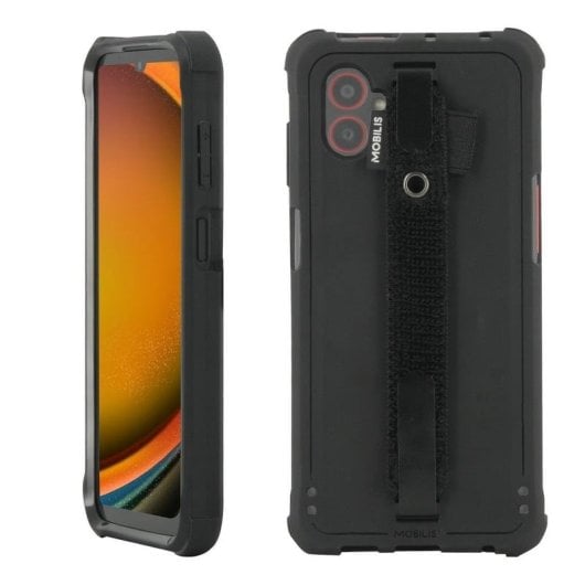 Mobilis Protech Cover harte schwarze Hülle für Samsung Galaxy XCover 7 Pro