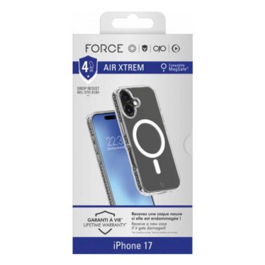 Funda para móvil Big Ben FCAIRXTREMAGIP17 Cover plástico transparente compatible iPhone 17