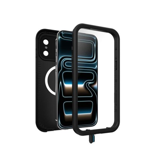 Funda para móvil OtterBox Fre MagSafe Cover plástico preto resistente para iPhone 17 Pro Max
