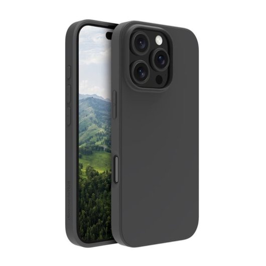 Funda para móvel dbramante1928 Nuuk Cover plástico preto resistente para iPhone 16 ProMax