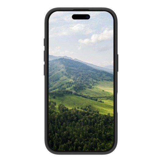 Funda pour mobile dbramante1928 Nuuk Cover plastique noir résistant pour iPhone 16 Pro