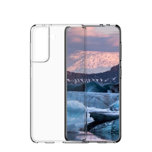 Funda para móvil dbramante1928 GLSSCL001417 Cover plástico reciclado transparente para Galaxy S21