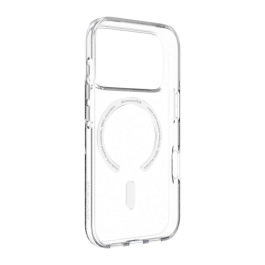 Funda para móvil DBRAMANTE1928 Greenland Pro MS Cover plastique transparent blanc pour iPhone 17 Pro