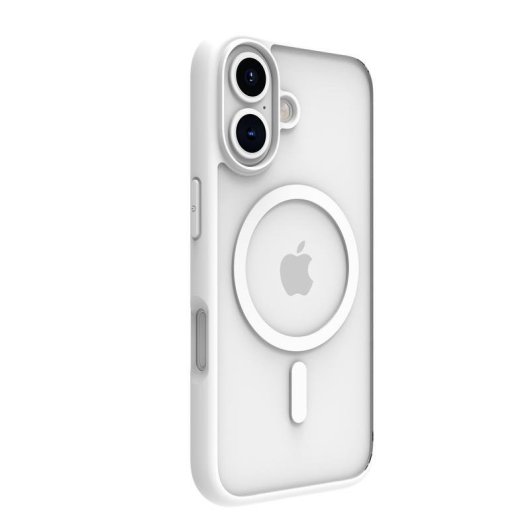 Funda para móvil dbramante1928 Grenen MagSafe Cover Kunststoff Weiß für iPhone 16