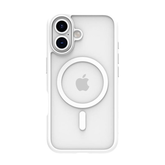 Funda para móvil dbramante1928 Grenen MagSafe Cover Kunststoff Weiß für iPhone 16