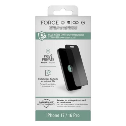 Protector de pantalla privacidad BIG BEN para iPhone 17 / 16 Pro