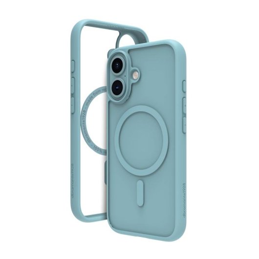 Funda para móvil dbramante1928 Grenen MagSafe Cover plástico verde para iPhone 16 Plus