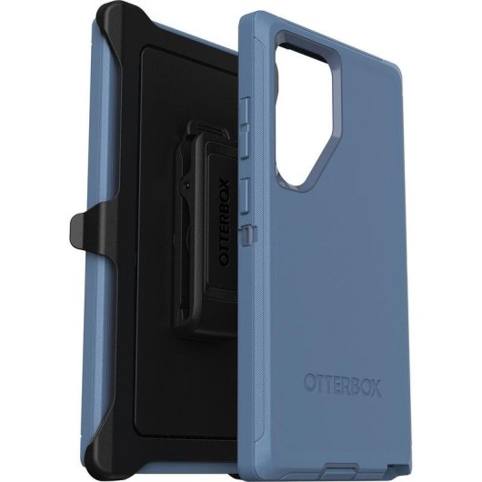 Funda para móvil OtterBox Defender Cover PC e gomma blu per Galaxy S24 Ultra