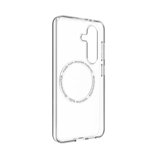 Custodia per cellulare dbramante1928 Greenland Pro Qi2 plastica trasparente per Galaxy S25