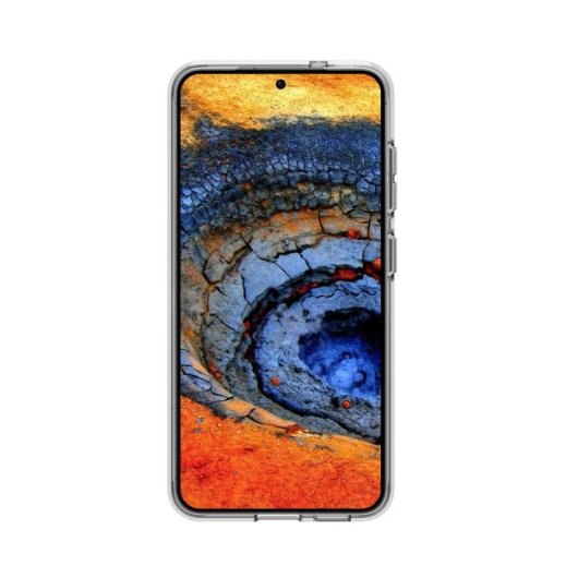 Custodia per cellulare dbramante1928 Greenland Pro Qi2 plastica trasparente per Galaxy S25