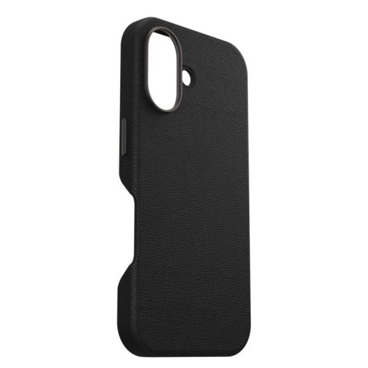 Funda para móvil OtterBox Symmetry Series Cactus Leather Cover Negro para iPhone 16