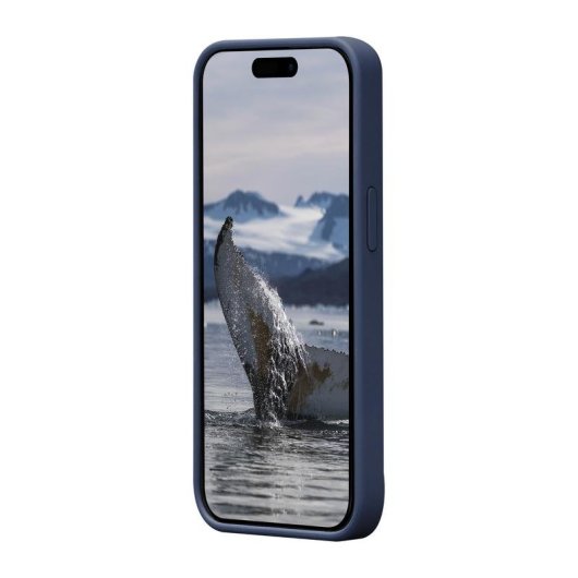 Funda para móvil dbramante1928 Monaco MS Cover Azul para iPhone 17e/16e/15/14/13