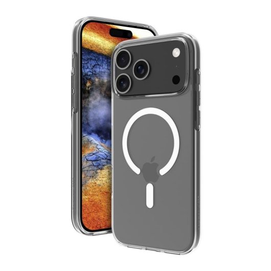 Funda para móvil dbramante1928 Greenland Pro MS Cover plástico transparente para iPhone 17 Pro Max
