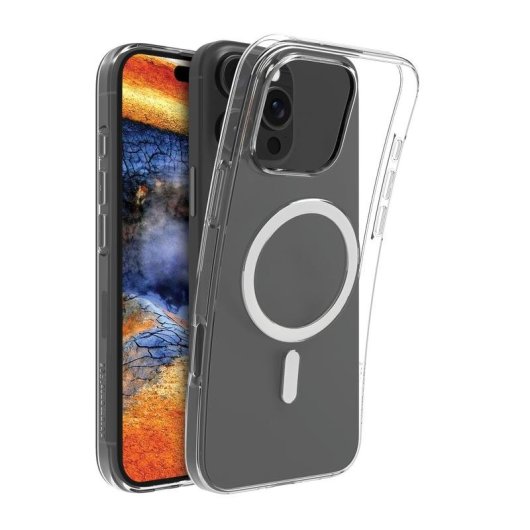 Capa para telemóvel DBRAMANTE1928 Greenland Pro MS Cover plástico transparente para iPhone 16 Pro