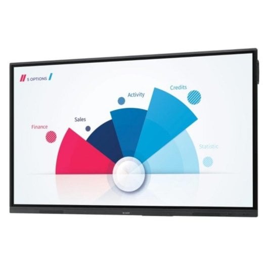 Pizarra Interactiva Sharp PN-L752B 75" 4K Ultra HD Android Multi-touch