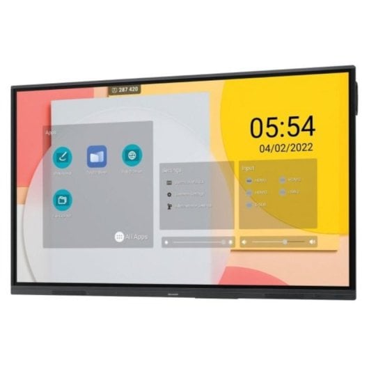 Pizarra Interactiva Sharp PN-L752B 75" 4K Ultra HD Android Multi-touch