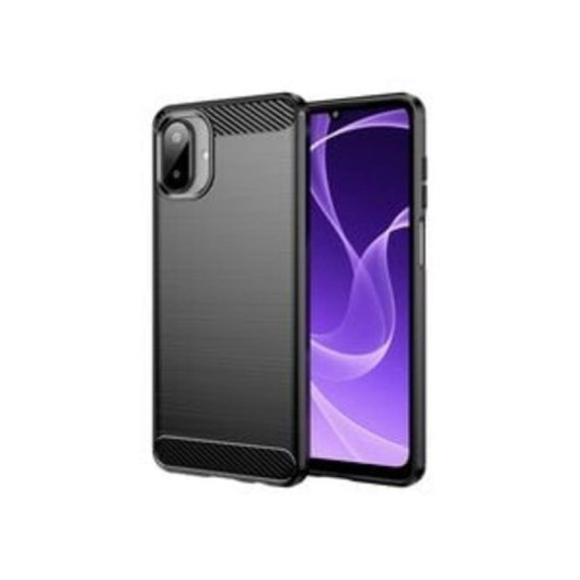 Funda para móvil DLH DY-PS5424 Cover silicona negra para Samsung Galaxy A07