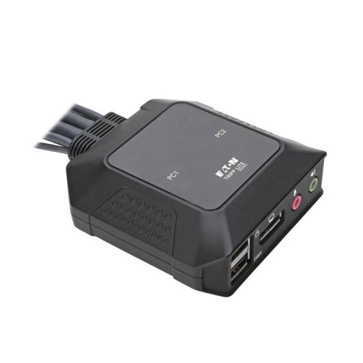 KVM-Switch Tripp Lite B032-DPUA2 4K Ultra HD DisplayPort USB Schwarz