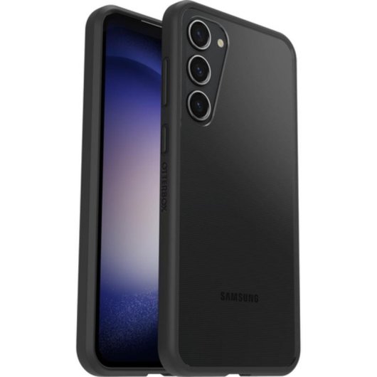 Funda pour mobile OtterBox React Cover Polycarbonate Noir Transparent pour Galaxy S23+