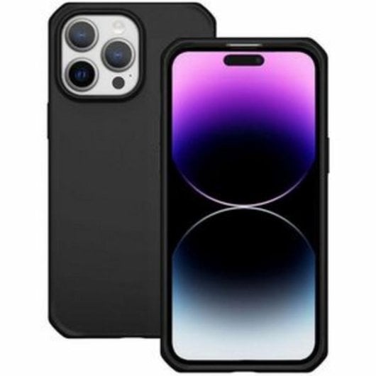 Funda para móvil Mobilis 066052 Cover Polímero Negro Antibacteriana para iPhone 14 y 15