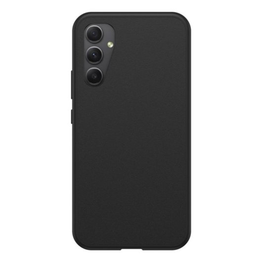 Funda para móvil OtterBox React Cover Policarbonato Negro Antibacteriana para Galaxy A34 5G