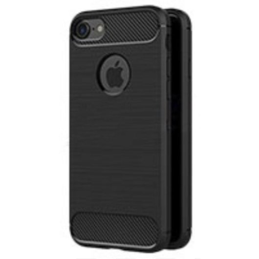 Funda para móvil DLH DY-PS3513 Cover Silicone Nero per iPhone 7 e iPhone 8