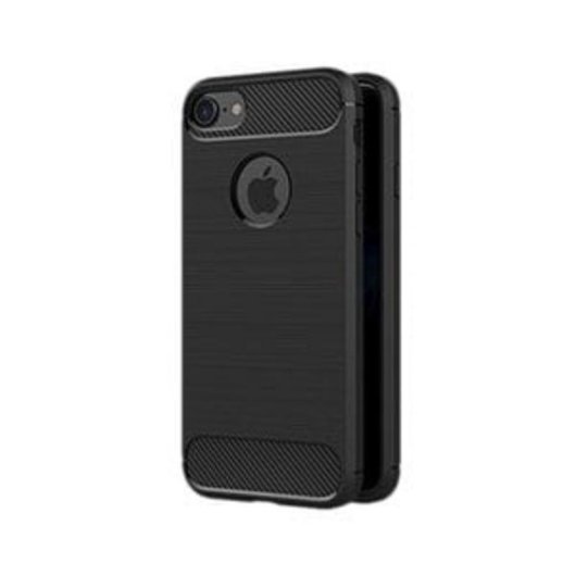 Funda para móvil DLH DY-PS3513 Cover Silicone Nero per iPhone 7 e iPhone 8