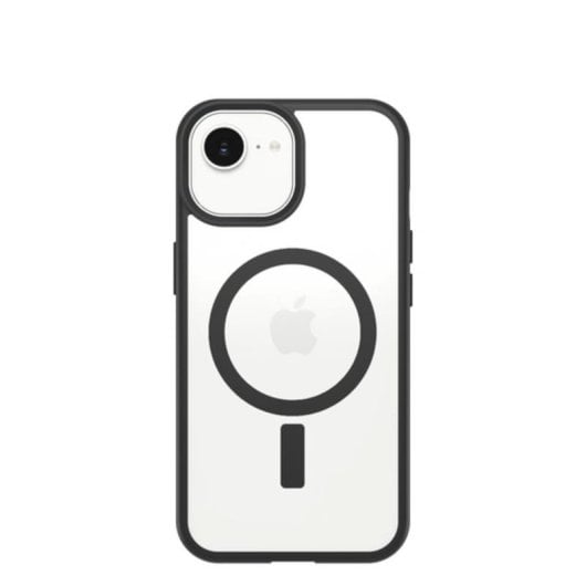 Funda para móvil OtterBox React Cover plastique noir transparent pour iPhone 17e/16e/15/14/13