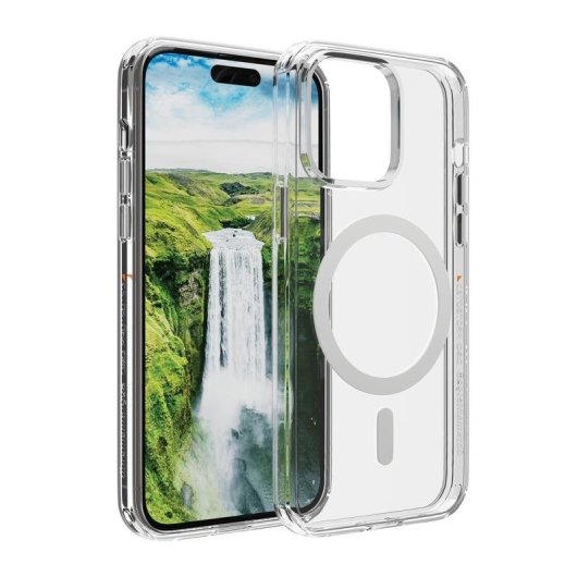 Funda para móvil dbramante1928 Iceland Ultra D3O MagSafe transparent weiß für iPhone 15 ProM