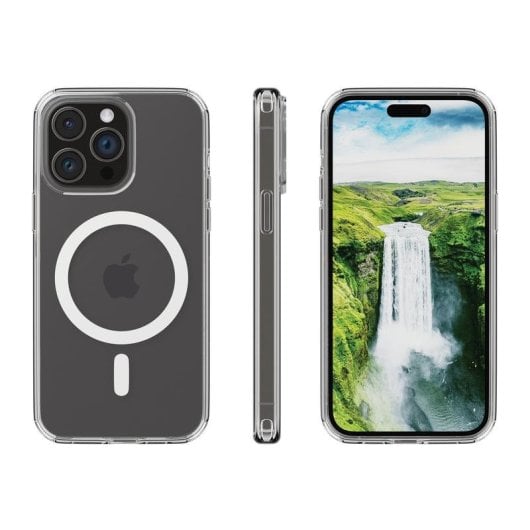 Funda para móvil dbramante1928 Iceland Ultra D3O MagSafe transparent weiß für iPhone 15 ProM
