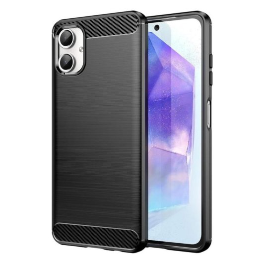 Funda para móvil DLH DY-PS5303 Cover silicona negra para Samsung Galaxy A06