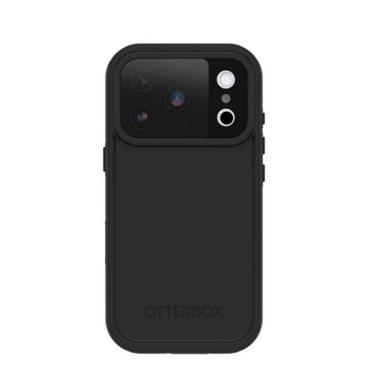 Funda para móvil OtterBox Frē Series Cover plástico negro resistente para iPhone 17 Pro