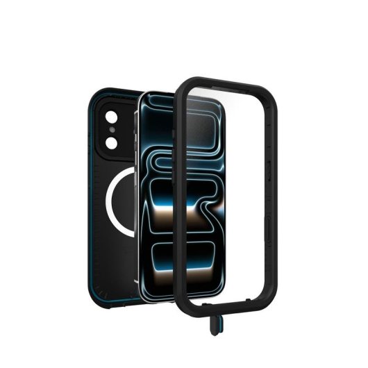 Funda para móvil OtterBox Frē Series Cover plástico negro resistente para iPhone 17 Pro