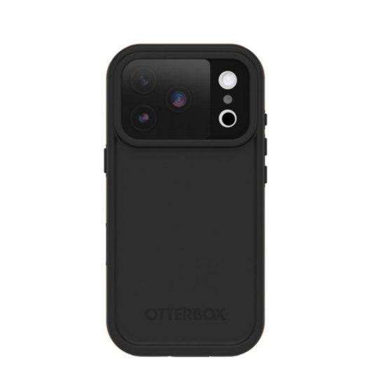 Funda para móvil OtterBox Frē Series Cover plástico negro resistente para iPhone 17 Pro