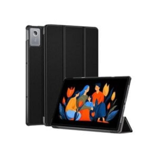 Funda Folio DLH pour Lenovo Tab K12 et Idea Tab Plus 12.1" Noire