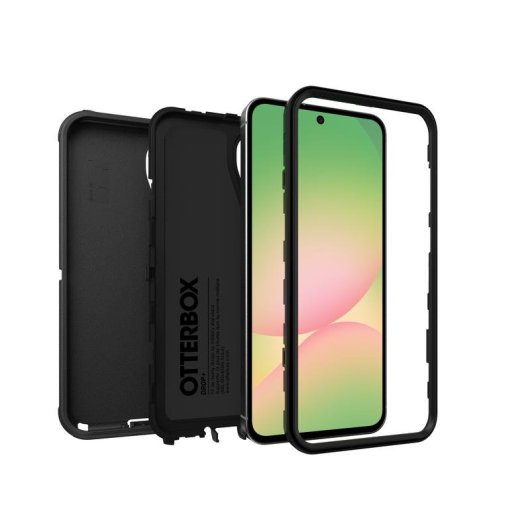 Funda para móvil OtterBox Defender Series Cover Silicona Negra para Galaxy A56 5G