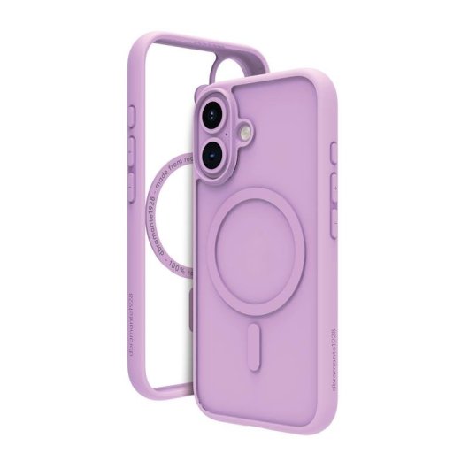 Funda para móvil dbramante1928 Grenen MagSafe Cover plástico rosa para iPhone 16 Plus