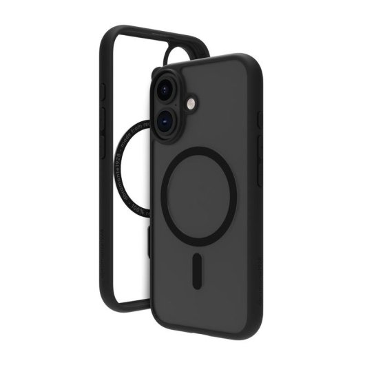 Funda para móvil dbramante1928 Grenen MagSafe Cover Kunststoff Schwarz für iPhone 16