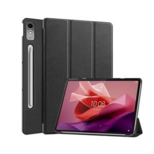 Funda Folio DLH pour Lenovo Tab P12 12.7" Noir