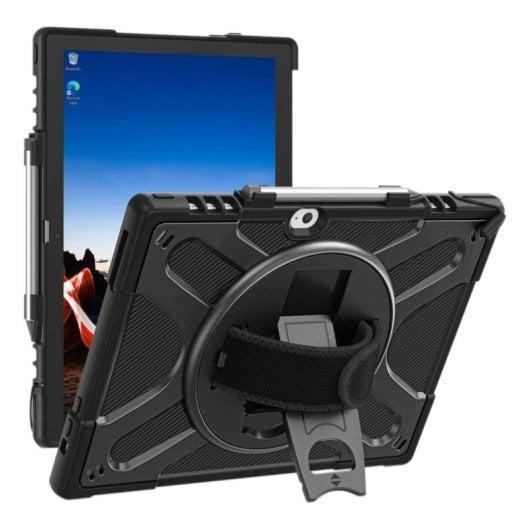 Funda DLH DY-RC5482 pour Lenovo ThinkPad X12 Detachable Gen 1 et 2 12.3" Noire