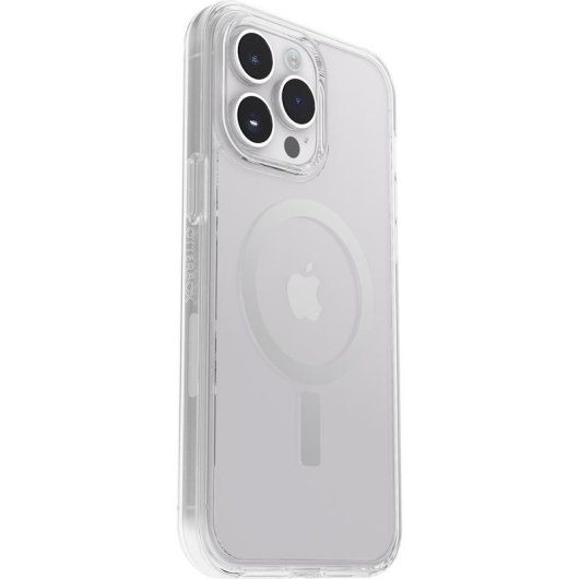 Funda para móvil OtterBox Symmetry+ Cover Policarbonato Transparente Antimicrobiana para iPhone 14 Pro Max
