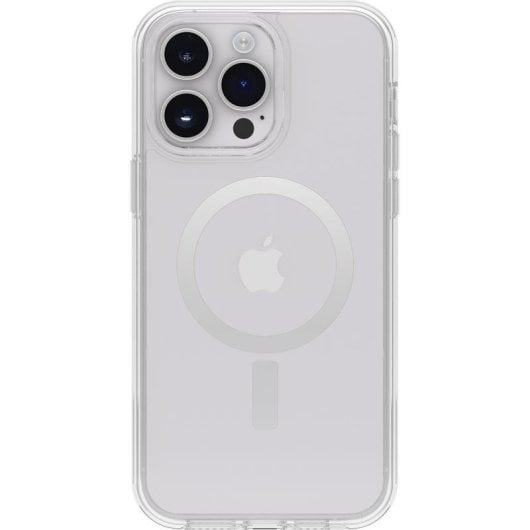 Funda para móvil OtterBox Symmetry+ Cover Policarbonato Transparente Antimicrobiana para iPhone 14 Pro Max