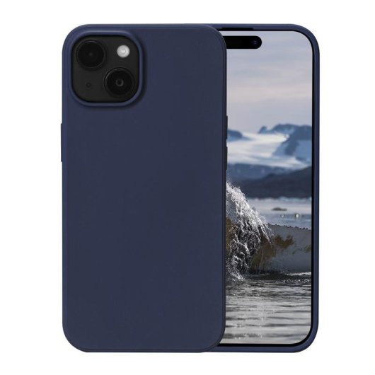 Funda para móvil dbramante1928 Greenland Cover case Azul para iPhone 17e/16e/15/14/13