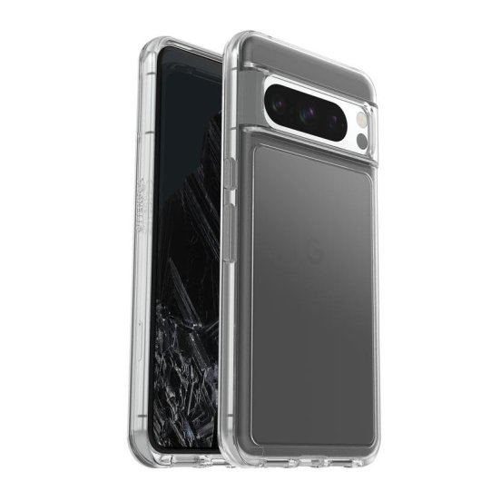 Funda para móvil OtterBox Symmetry Clear Cover policarbonato transparente para Pixel 8 Pro