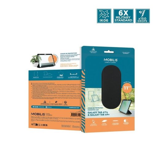 Funda libro Mobilis con soporte para Samsung Galaxy Tab A9+ y A11+ 11" protección antigolpes
