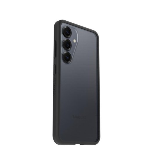 Funda pour mobile OtterBox React Series Cover plastique noir transparent pour Galaxy S25