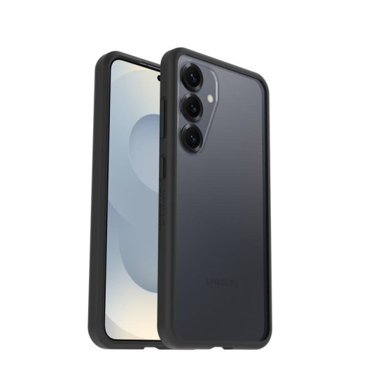 Funda pour mobile OtterBox React Series Cover plastique noir transparent pour Galaxy S25