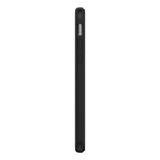 Funda para móvil OtterBox React Cover flexible negra y transparente para iPhone SE 2020/7/8